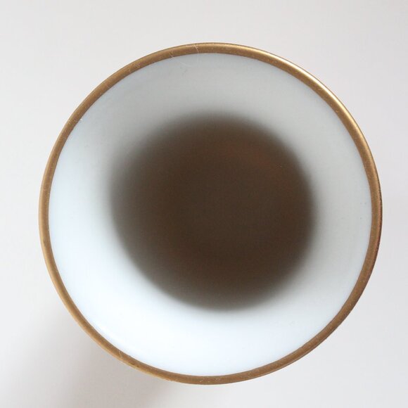 [FF] Matching Pink Cylindrical Vases with Golden Rims (Japan) - Picture 6 of 10